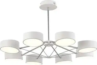Люстра средней высоты Evoluce Valle SLE6005-502-08 – изображение в каталоге