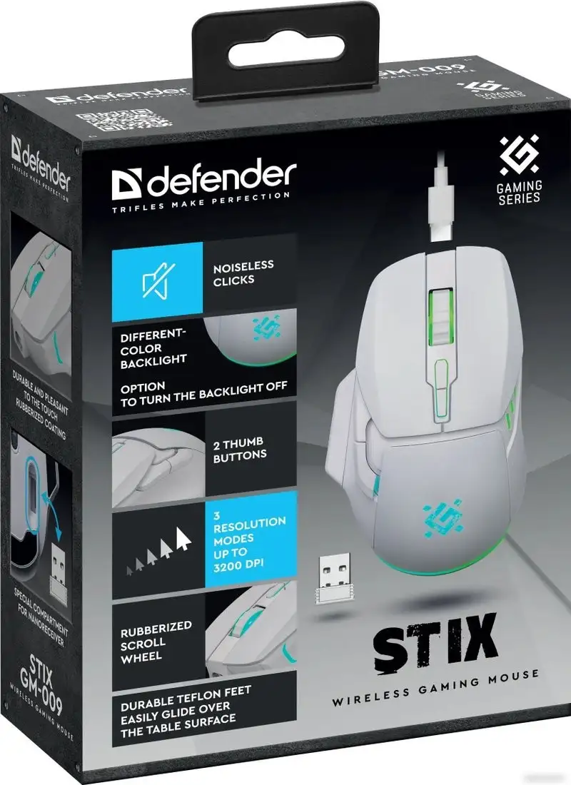 Игровая мышь Defender Stix GM-009 – фото товара