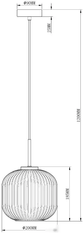 Подвесная люстра Moderli Ivory V11031-1P – фото товара
