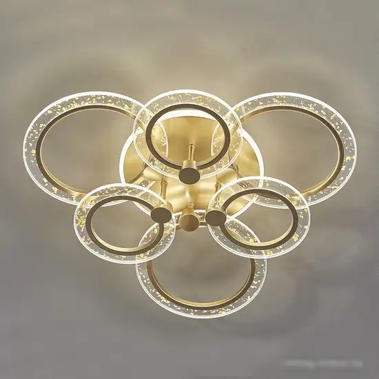 Припотолочная люстра Escada Enigma 10225/6 LED*97W BL Gold – фото товара