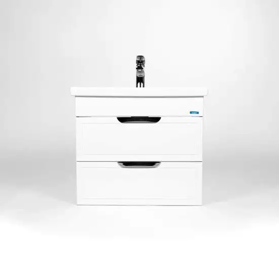 Viant Тумба Лима с умывальником Como 60 VLIM60CO-T2YP + S-UM-COM60/1-w – фото товара