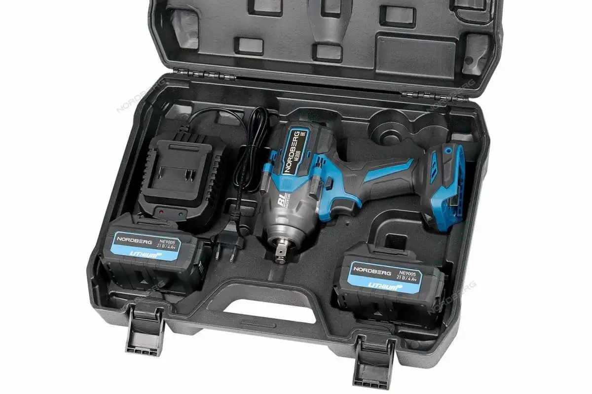 Гайковерт аккумуляторный NORDBERG NE808K 1/2 – фото товара