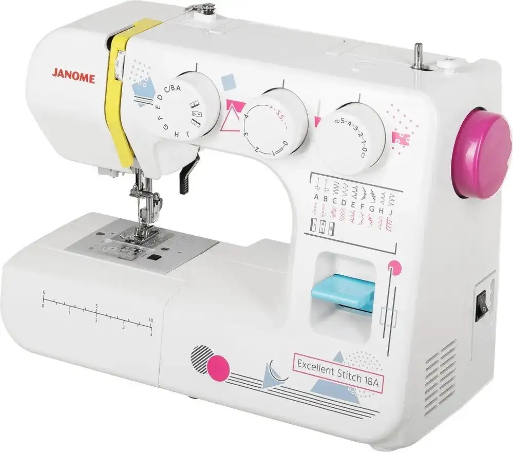 Электромеханическая швейная машина Janome Excellent Stitch 18A - фото товара