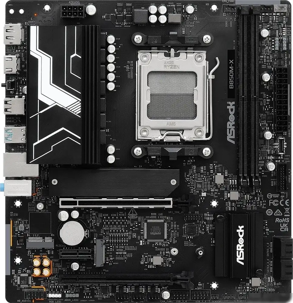 Материнская плата ASRock B850M-X – фото товара