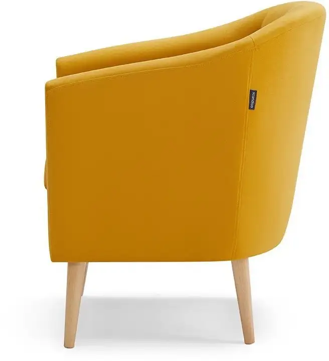 Интерьерное кресло Mio Tesoro Джон 117 (желтый 1103)