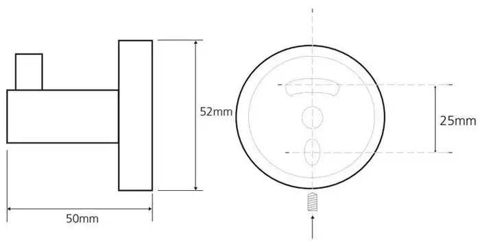 Крючок для ванны Bemeta Trend-I 104106028E – фото товара