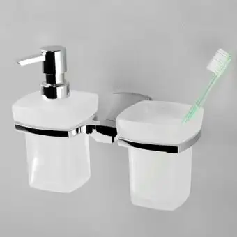 Держатель для стакана и дозатора мыла Wasserkraft Wern K-2589 – изображение в каталоге