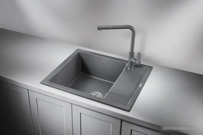 Кухонная мойка Granula GR-6002 (графит) - фото товара