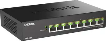 Неуправляемый коммутатор D-Link DMS-108P/A1A – изображение в каталоге