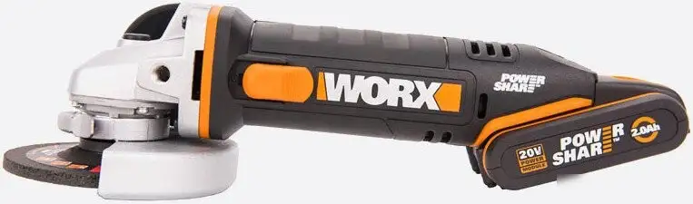 Угловая шлифмашина Worx WX800 (с 2-мя АКБ, кейс) – фото товара