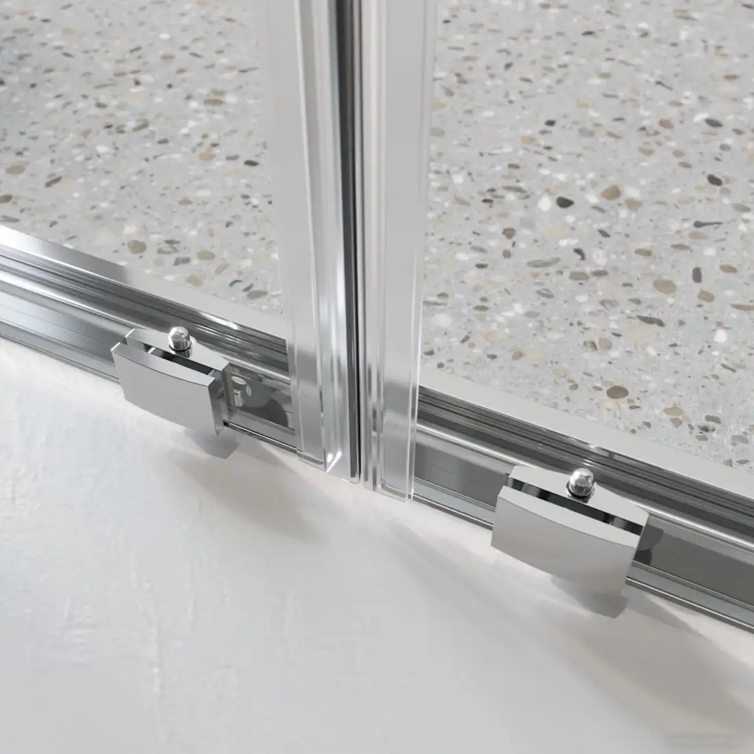 Душевая дверь BelBagno LUCE-BF-2-150-C-Cr - фото товара