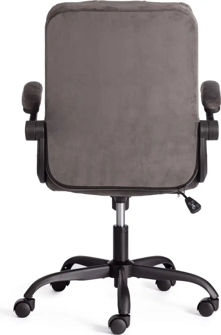 Офисное кресло TetChair Lugano (велюр, темно-серый) – фото товара