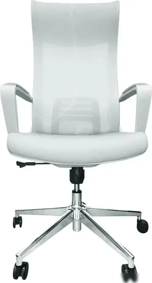 Офисное кресло SitUp Record White Chrome (Light Grey) – фото товара