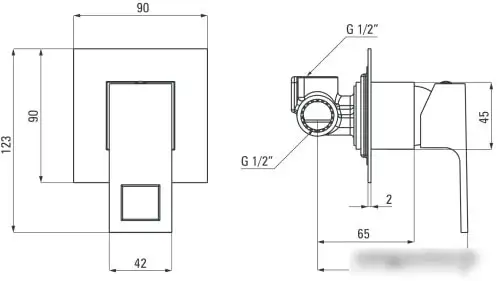 Смеситель Deante Anemon BBZ N44L - фото товара