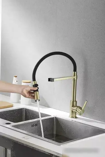 Смеситель Rose R133Q (бронза) - фото товара