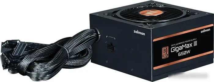 Блок питания Zalman GigaMax III 650W ZM650-GV3 – фото товара