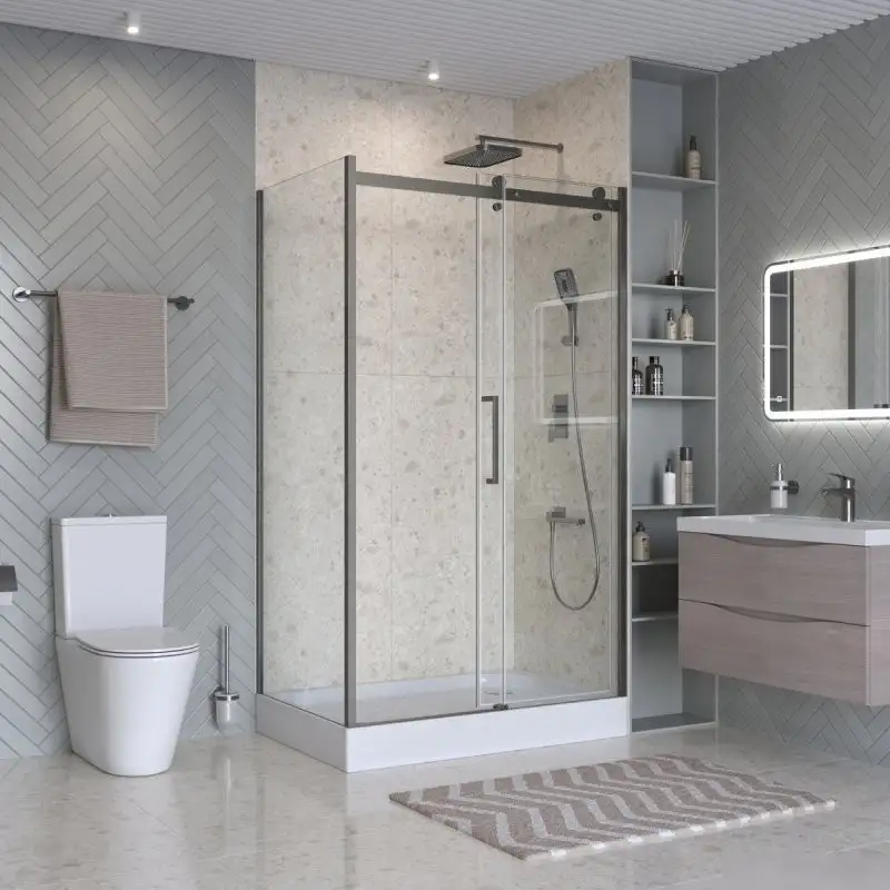 Душевой уголок BelBagno Marino_2-AH-1-130/90-C-GM - фото товара