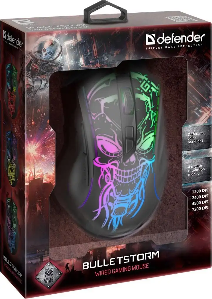 Игровая мышь Defender Bulletstorm GM-928 – фото товара