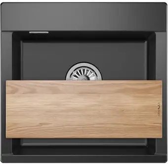 Кухонная мойка Granula ES-5201 (шварц) - изображение в каталоге