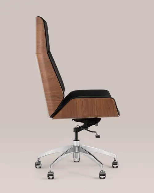 Офисное кресло TopChairs Crown SN A312 8383-29 Walnut Back (черный) – фото товара