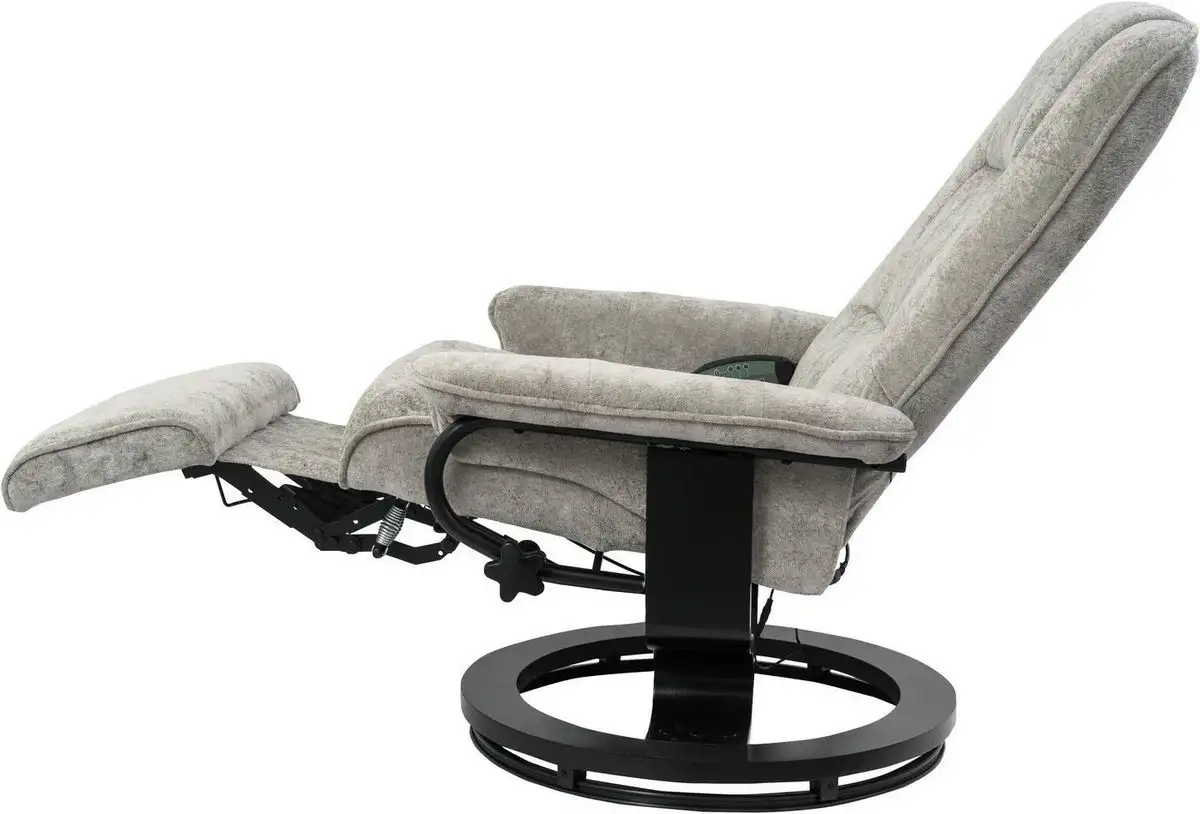 Массажное кресло Calviano 23 (серый плюш)