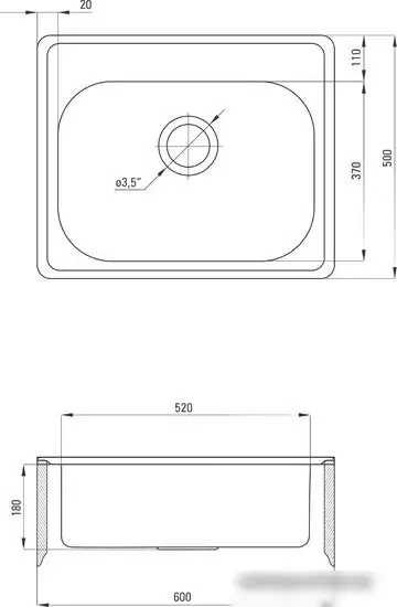 Кухонная мойка Deante Soul ZYU 3103 (оформление) - фото товара