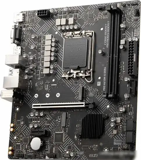 Материнская плата MSI PRO H610M-G DDR4 – фото товара