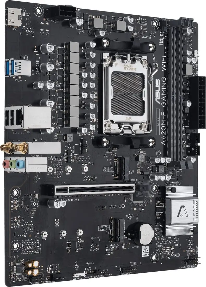 Материнская плата ASUS A620M-F Gaming WiFi – фото товара