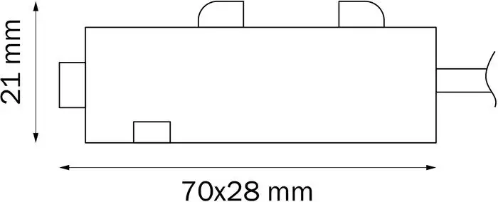 Коннектор питания шинопровода Lightstar боковой однофазный Pro Barra 505117 – фото товара