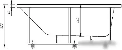 Ванна Aquatek Либра 170x70 - фото товара
