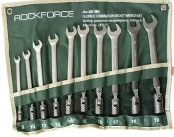 Набор ключей RockForce RF-5010R (10 предметов)
