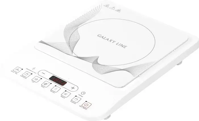 Настольная плита Galaxy GL3060 (белый) - фото товара