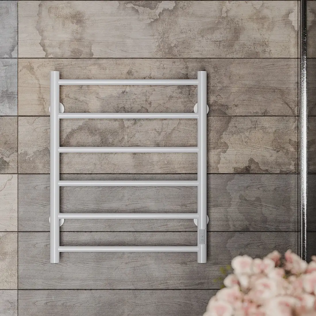 Полотенцесушитель Roxen Santi BK-109AW-6T 11030-5365W (белый) - фото товара