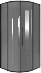 Душевой уголок Niagara NG-2826-34BLACK 90x90x195 (черный матовый/тонированное стекло)