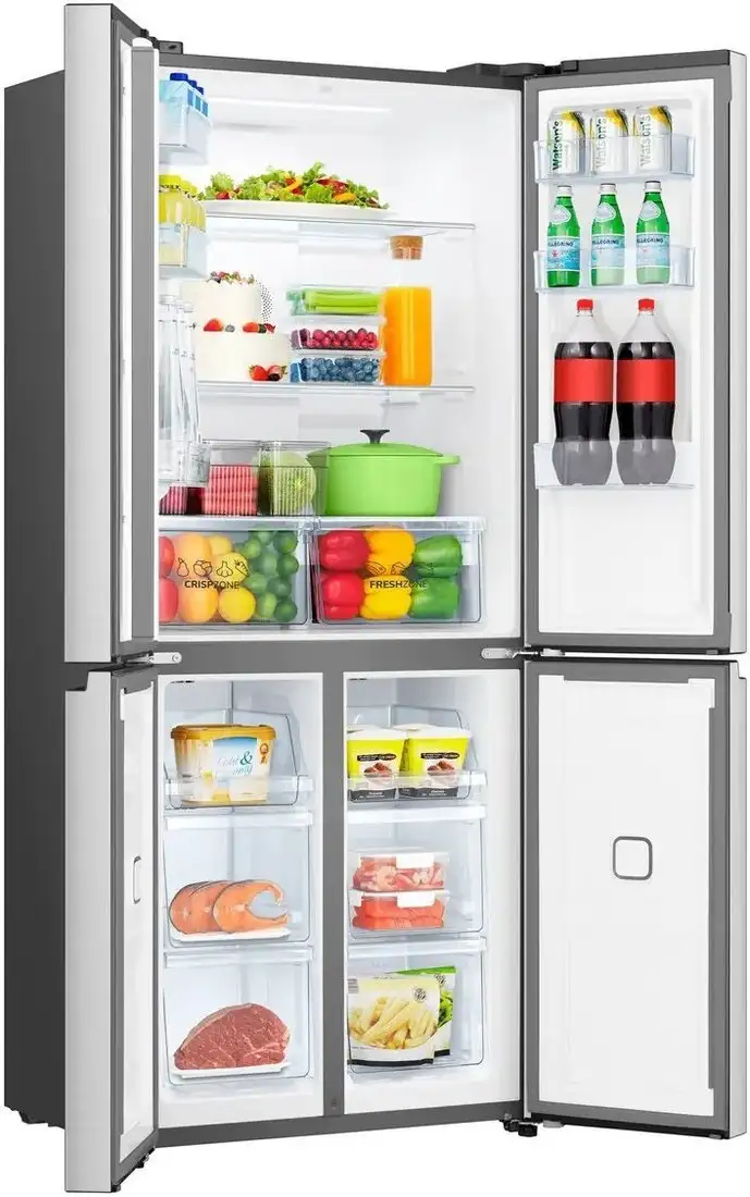 Четырёхдверный холодильник Gorenje NRM819E61X - фото товара