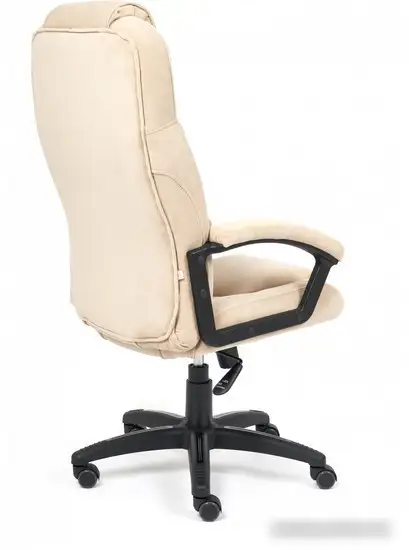 Офисное кресло TetChair Bergamo флок (бежевый) – фото товара
