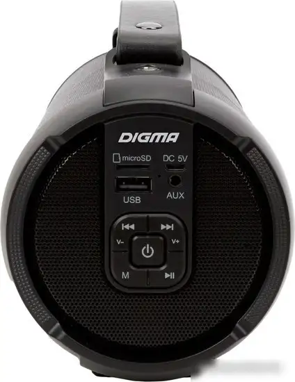 Беспроводная колонка Digma D-PS1520 (черный) – фото товара