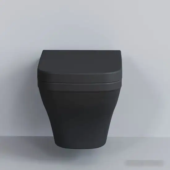 Унитаз Ambassador Benefit 203T20201R (черный матовый, с толстым сиденьем) - фото товара