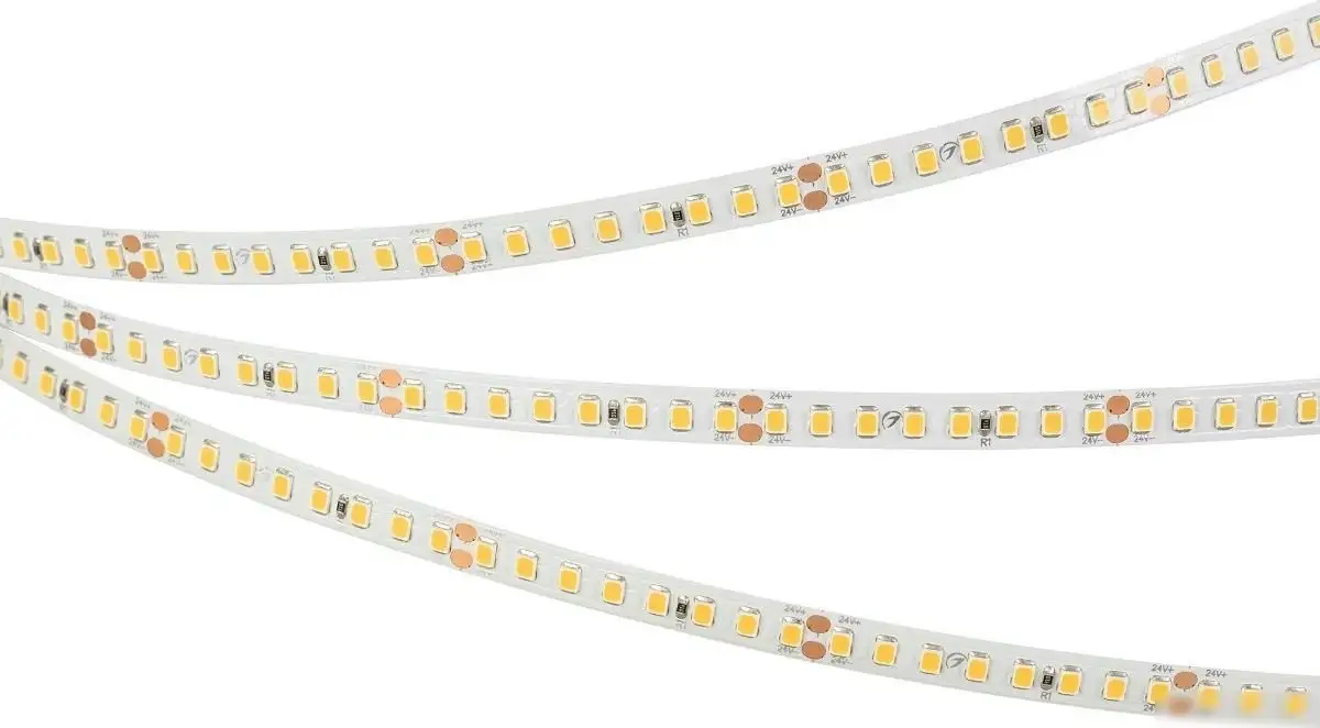 Светодиодная лента Arlight 12W/m 160LED/m 2835SMD дневной белый 5M UL-A160-8mm 24V Day4000 040010 – фото товара