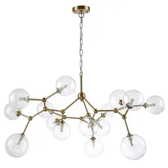 Подвесная люстра Crystal Lux Maximo SP15 Bronze – изображение в каталоге