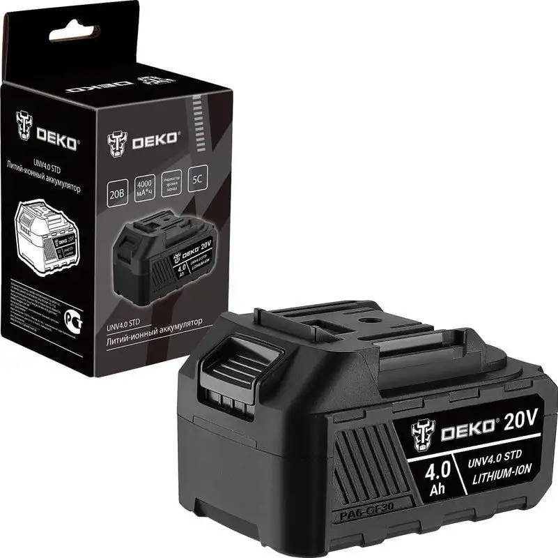 Аккумулятор Deko UNV4.0 STD 063-4494 (20В/4 Ач) – фото товара