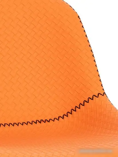 Стул Everprof Smile Black (экокожа, оранжевый)