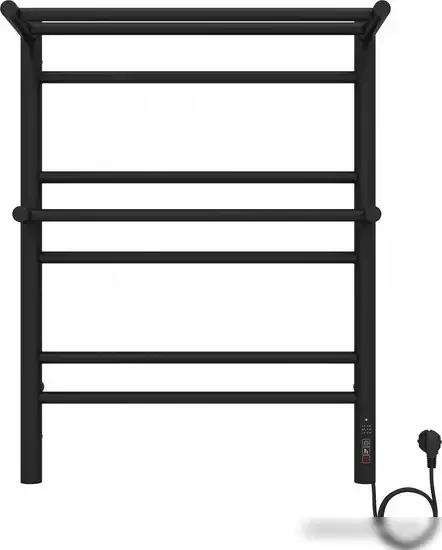 Полотенцесушитель Aquatek Альфа П7 500x700 (черный муар) - фото товара