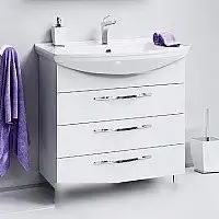 Aqwella Тумба с умывальником Allegro 85 Agr.01.08/3 – фото товара