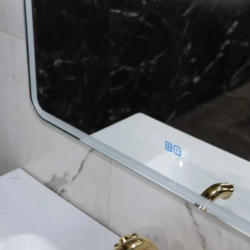 Пекам Зеркало Marta 1 60x100 marta1-60x100sp (с подсветкой, сенсором на прикосновение и подогревом) – фото товара