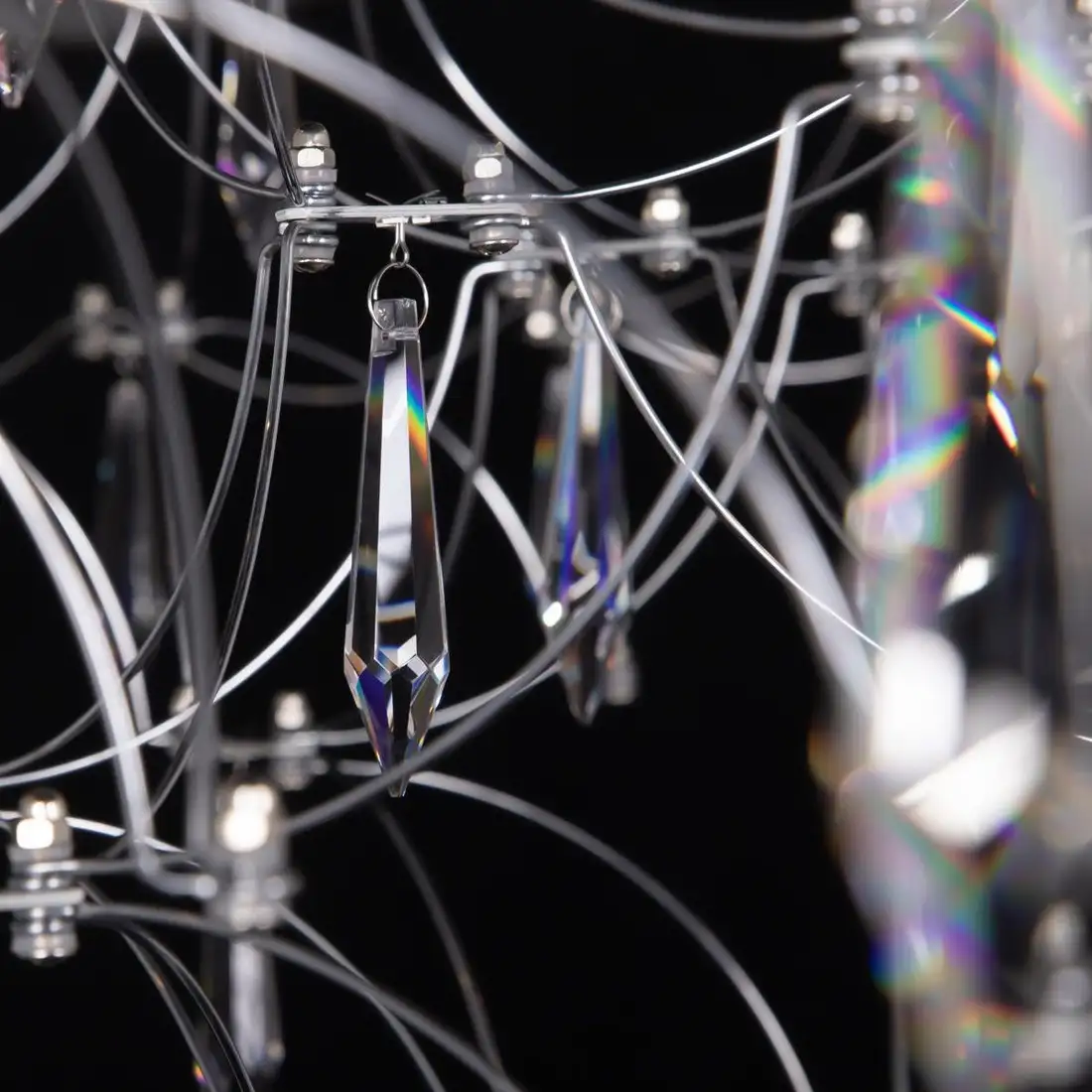 Подвесная люстра LOFT IT Mira 10259/1000 (Silver Asfour) – фото товара