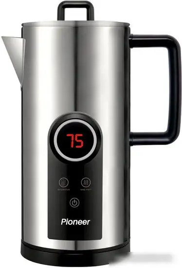 Электрический чайник Pioneer KE575M (серебристый) - фото товара