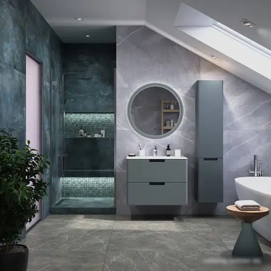 Briz Шкаф-пенал Прато 35 R 240 04-06к35-00 02 ГР – фото товара