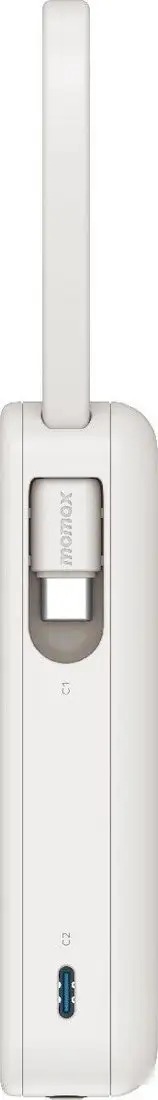Внешний аккумулятор Momax 1-Power Vital+ Built-In USB-C IP138 10000mAh (белый) – фото товара
