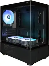 Корпус 1stPlayer MIKU Mi2-A ARGB (черный) – изображение в каталоге